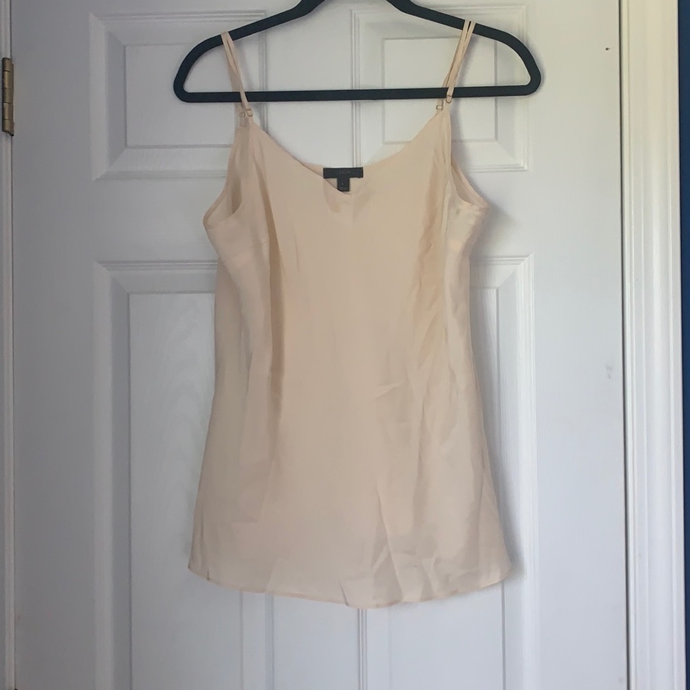 Cream Silk J. Crew Tank